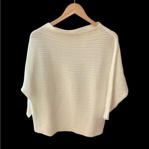 Brooks Brothers Cotton Sweater, Cream, Size Small, like new